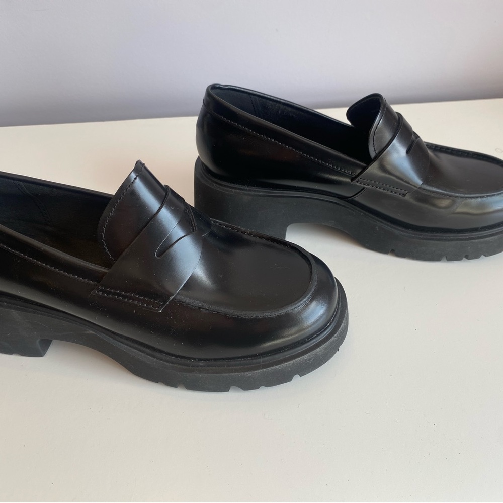 Camper Classic Black Loafers for Women